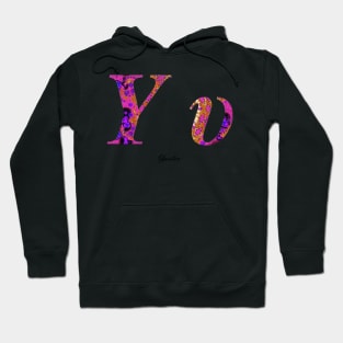 Ypsilon Greek Alphabet Hoodie